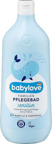 Produktbild dm babylove Pflegebad Familie sensitiv