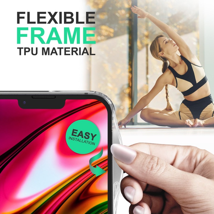 Produktbild Nalia Klare Transparente Hybrid Hülle (Apple iPhone 14)