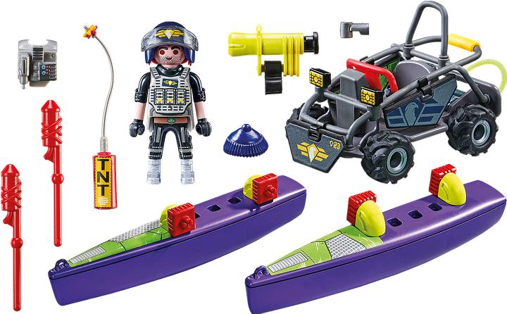 Produktbild Playmobil SWAT-Multi-Terrain-Quad (71147, Playmobil City Action)