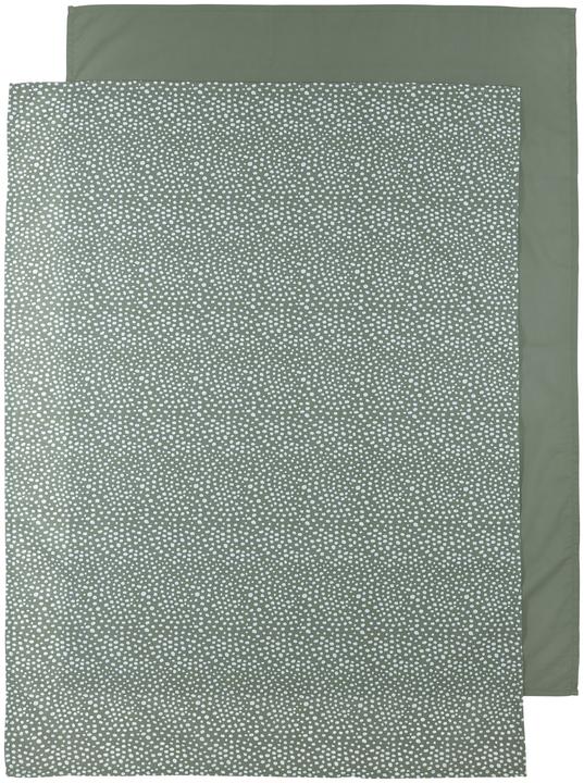 Meyco Bettlaken 2-pack Cheetah / Uni forest green