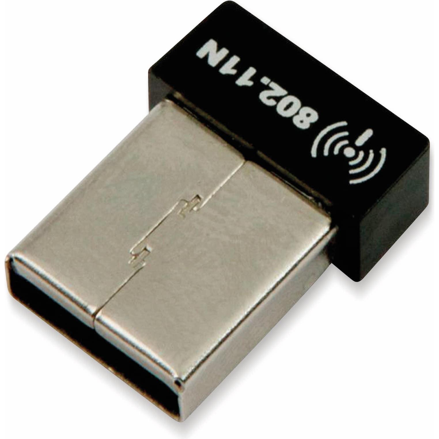 Allnet ALLWA010N WLANAdapter USB 2.0 (USB 2.0), Netzwerkadapter, Schwarz