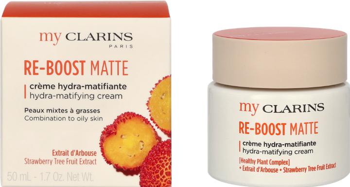 Produktbild MyClarins - RE-BOOST MATTE - Mattierende, nährende Gesichtscreme (50 ml, Tagescreme)