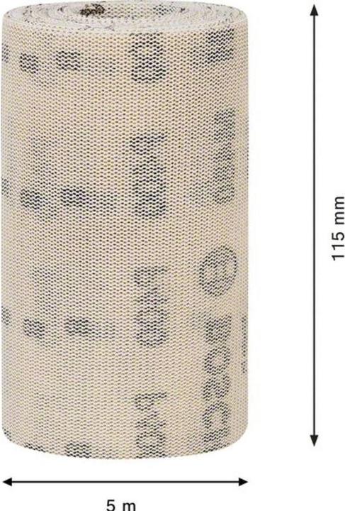 Produktbild Bosch Professional Zubehör EXPERT M480 Schleifnetzrolle, 115 mm, 5 m, G 400 (400)