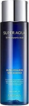 Actual product image Missha Super Aqua Ultra Hyalron Skin Essence nawilżająca esencja z kwasem hialuronowym 200ml (Facial soap, 200 ml)