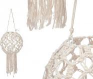 Giftdecor konischer Makramee-Griff-Kerzenhalter