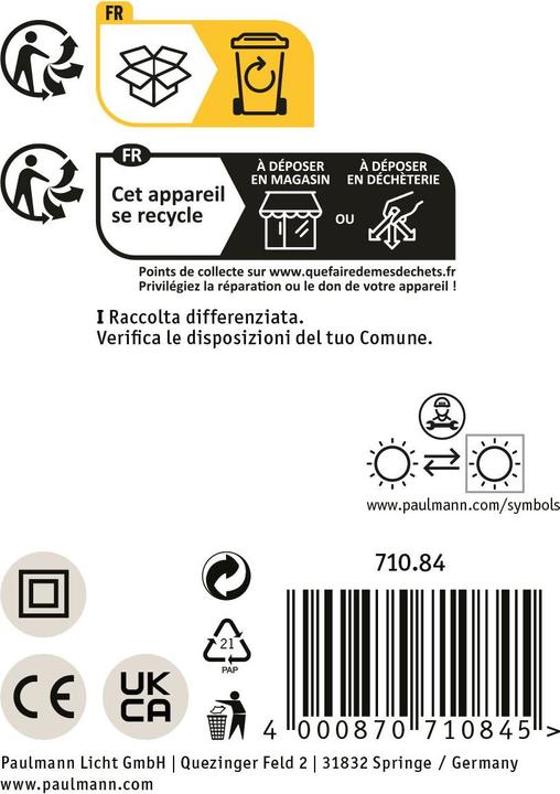 Actual product image Paulmann Casca ceiling light (950 lm)