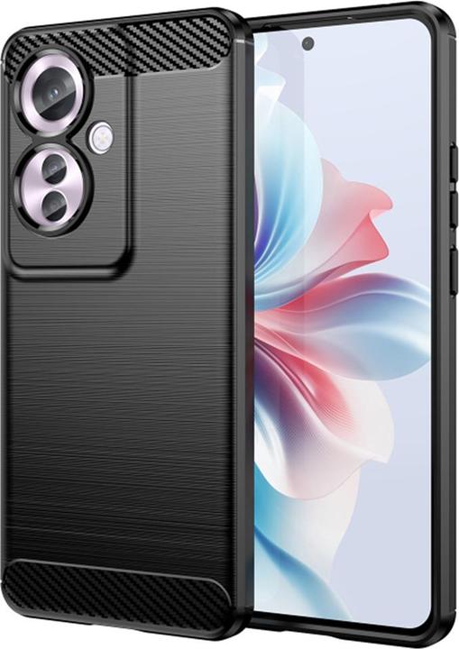 Image du produit Techsuit - Carbon Silicone - Oppo Reno11 F - Black (Oppo Reno 11)