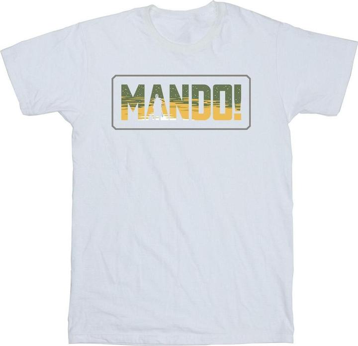Produktbild Star Wars The Mandalorian Mando Cutout TShirt (4XL)