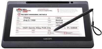 Produktbild Wacom Signature Tablet DTU-1141B (10.10", 2540 lpi)