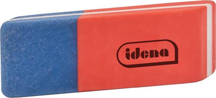 Image du produit Idena Gomme rouge/bleue