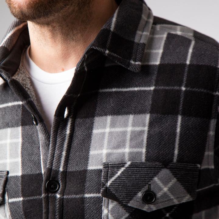 Immagine prodotto Heat Holders Karierte Winterjacke | Gesteppte Hemd mit Langen Ärmeln (S)