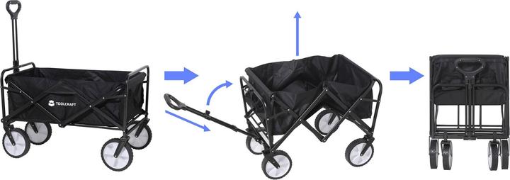 Produktbild Toolcraft Handwagen (80 kg)