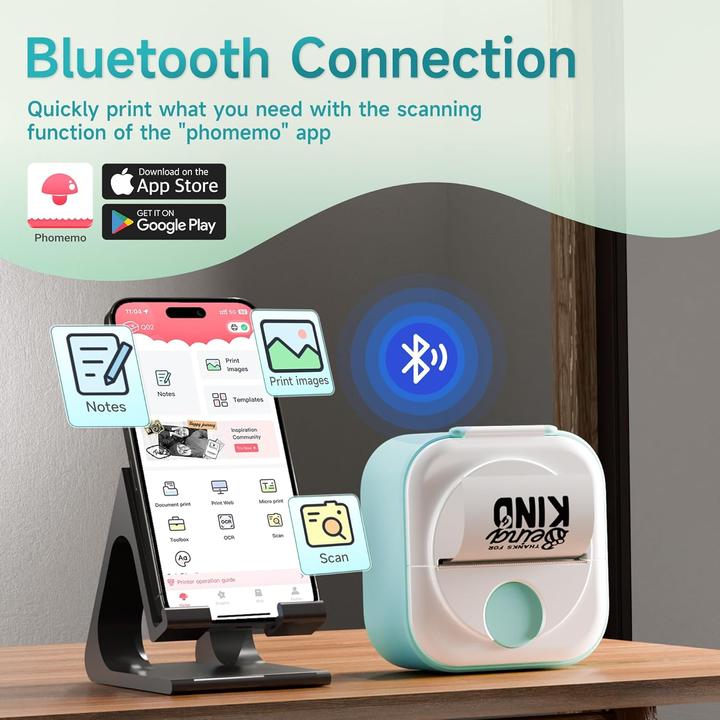 Immagine prodotto Phomemo Q02 GRN (203 dpi)