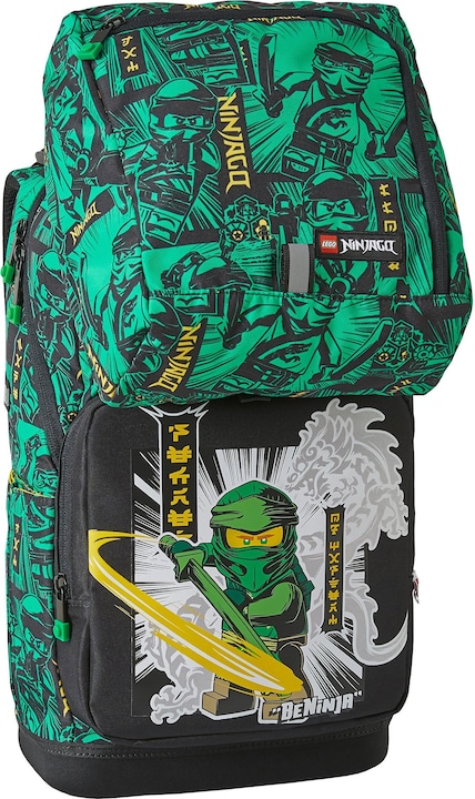 Image du produit BBM LEGO - Sac d'école Optimo Starter - Ninjago vert (20238-2301)