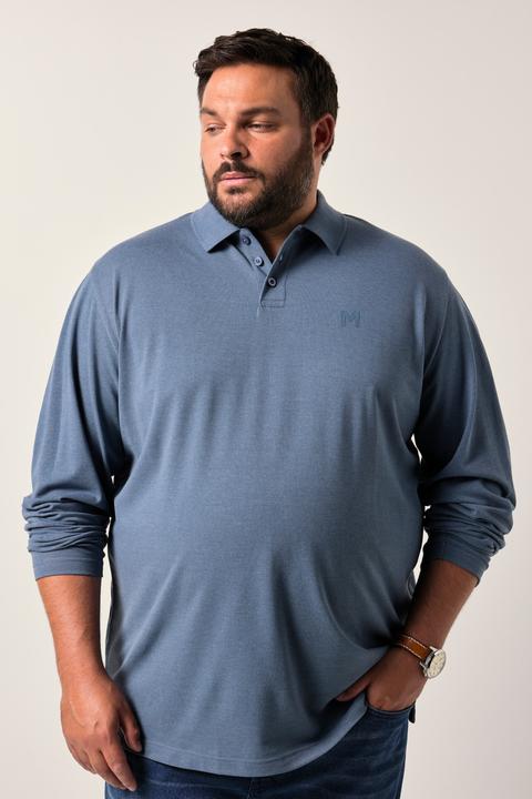 Produktbild Men+ Poloshirt, Basic, Piqué, Langarm (7XL)