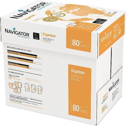 Image du produit Navigator Organiseur 4 trous A4 80Gr (A4, 5x)