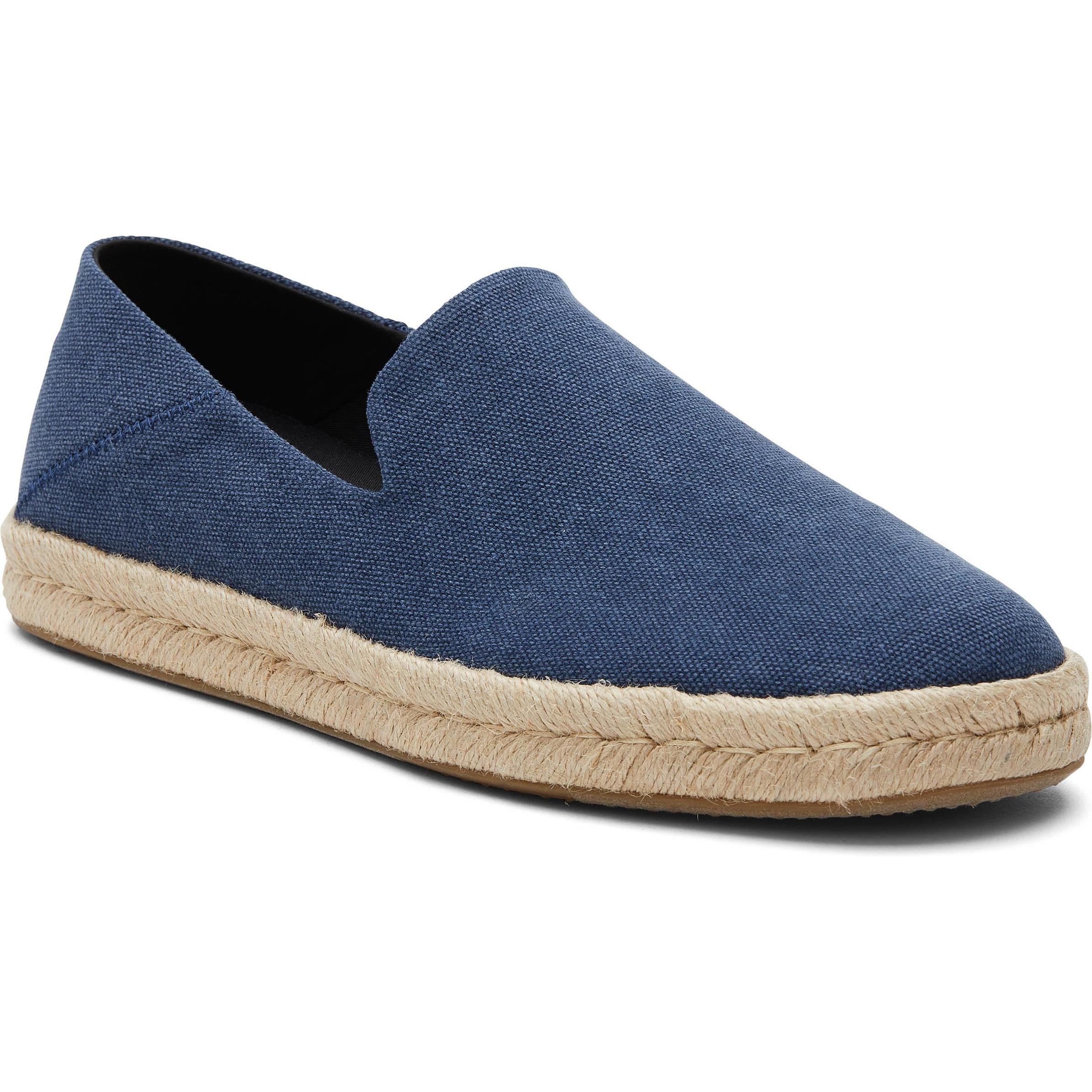 Toms, Herren, Espadrilles, Santiago, Blau, (43)