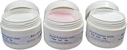 Produktbild EuBeCos Acryl Nagel Starterset (Nagelstyling Set, Klar, Weiss, Rosa)