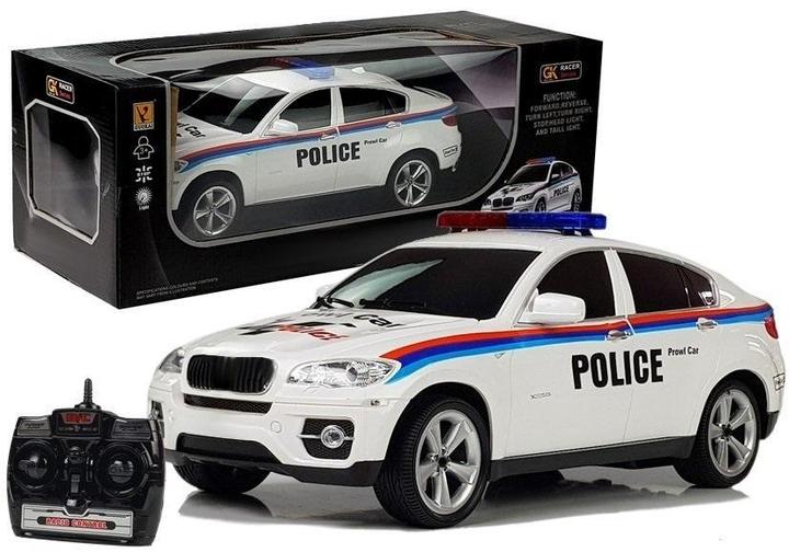 Actual product image Lean Toys Remote Control Police Car Coupé R