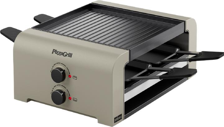 Produktbild Stöckli Pizzagrill für 4 Personen goldfarben