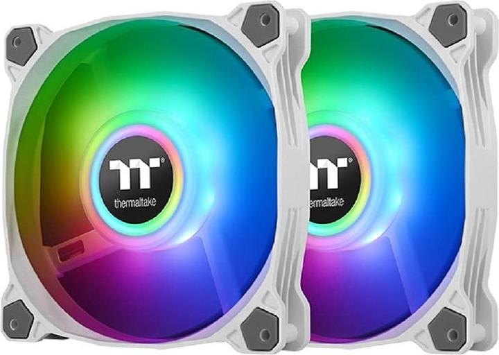 Produktbild Thermaltake Pure Duo 12 ARGB White (120 mm, 2x)