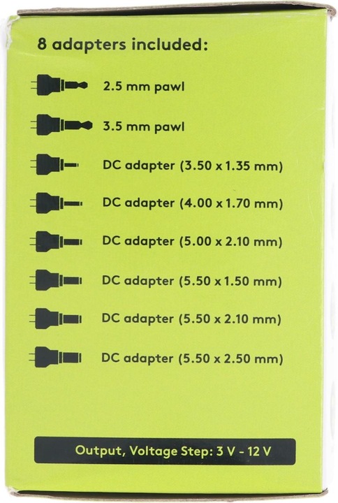 Produktbild Goobay 3 V - 12 V Universal-Netzteil