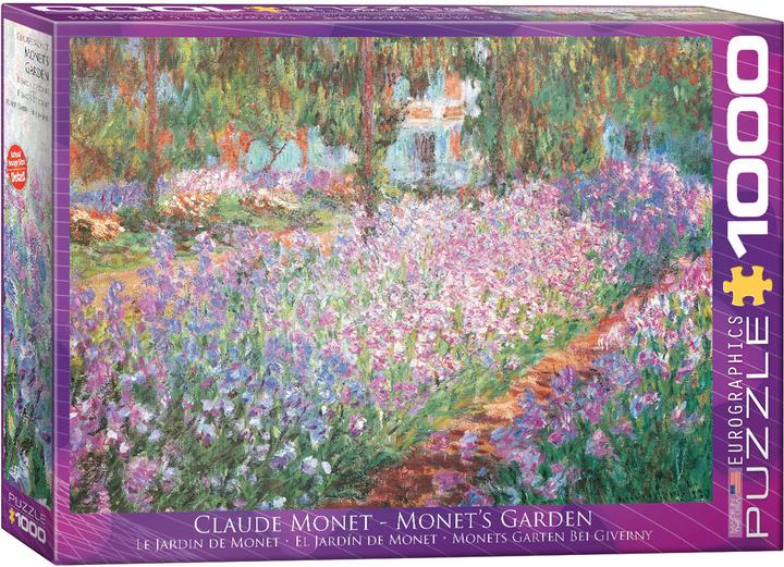 Produktbild Eurographics Monets Garten bei Giverny (1000 Teile)