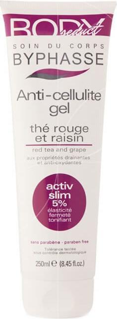 Produktbild Byphasse Anti Cellulite Gel Roter Tee Traube 250ml (Körpergel, 250 ml)