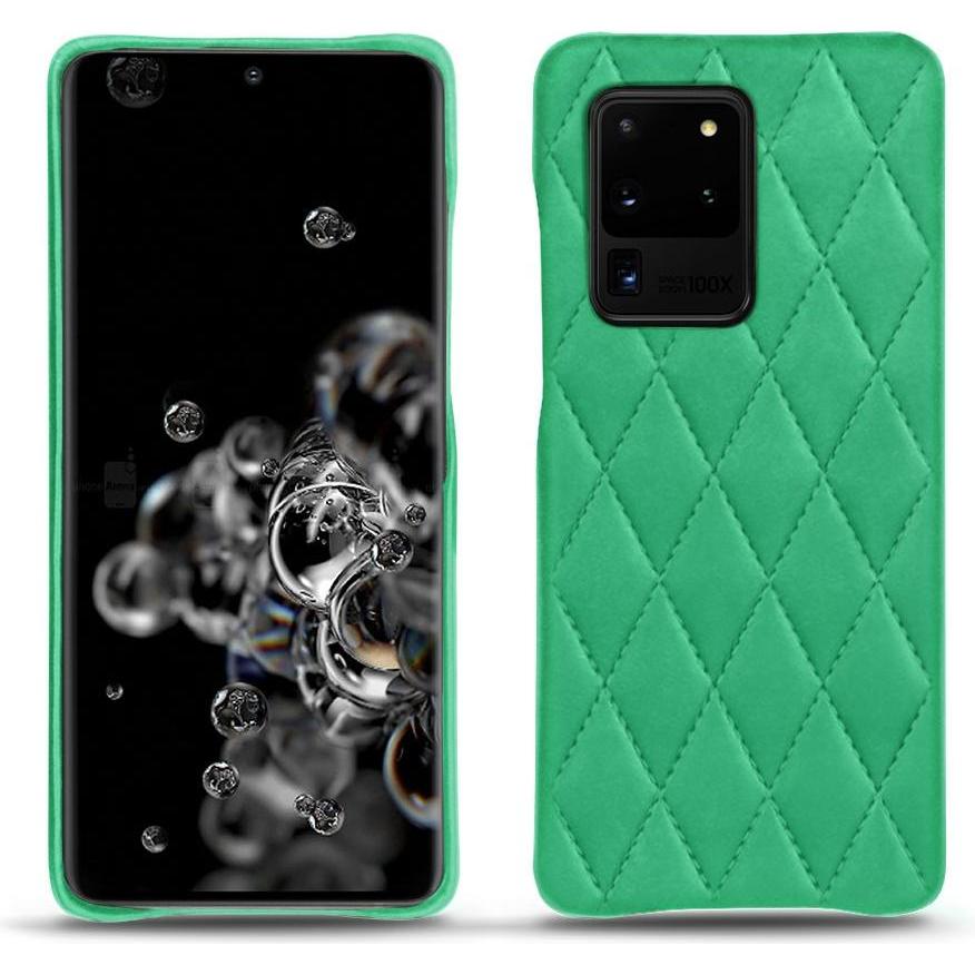 Noreve Lederschutzhülle (Samsung Galaxy S20 Ultra 5G), Smartphone Hülle, Grün