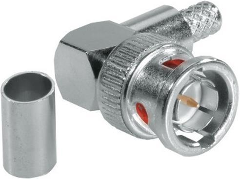 Produktbild Abus TVAC40610 BNC Crimpstecker Winkel (Kabel Zubehör)