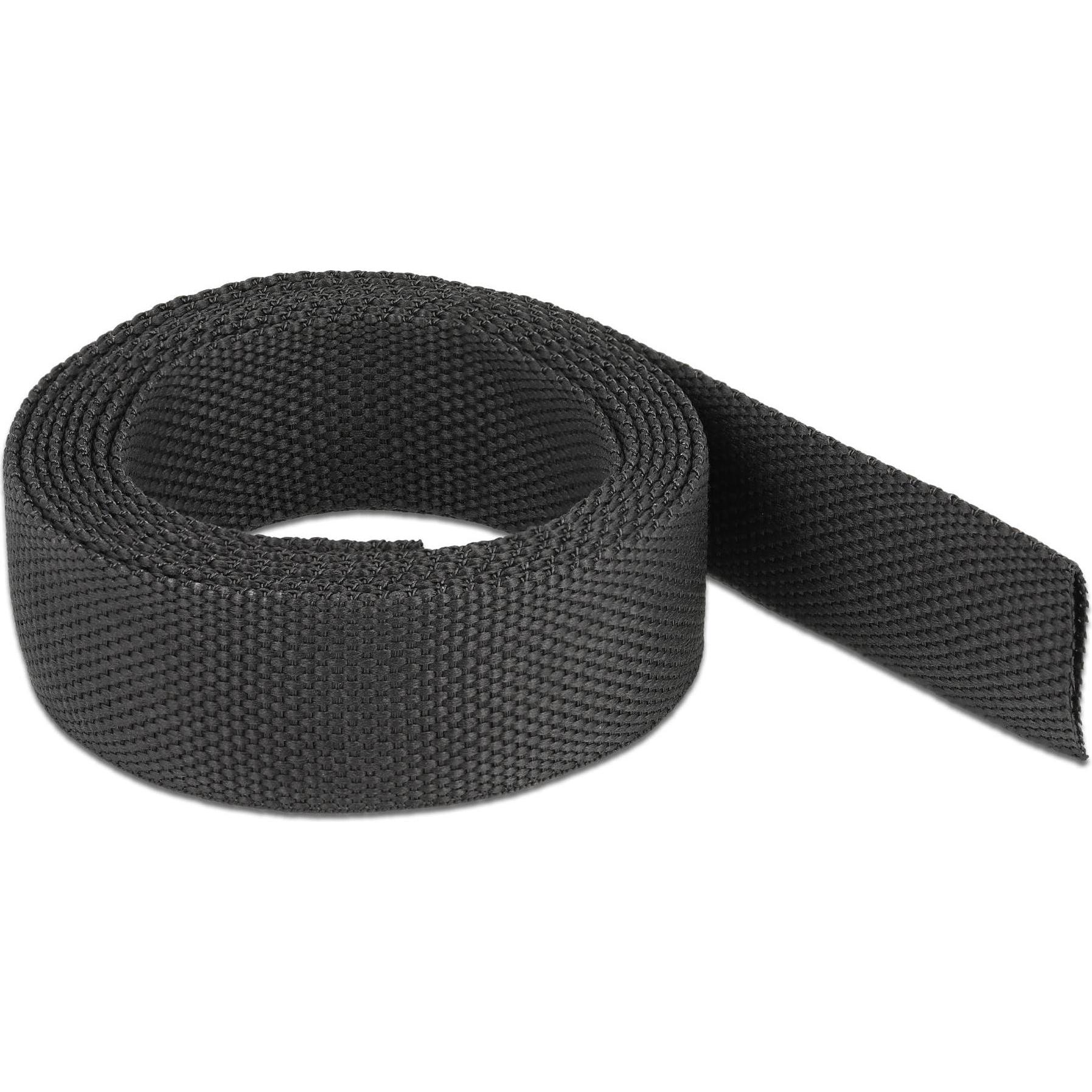 Delock, Schrumpfschlauch, Gewebeschrumpfschlauch 2 m x 16 mm Schrumpfungsrate 2:1 schwarz (1 x)