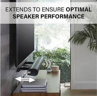 Actual product image Sanus Wandhalterung für Sonos ARC, ausziehbar (1 pcs., Wall installation)