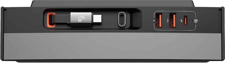 Produktbild Baseus T-Space Series USB-HUB für Tesla Model 3 / Y mit integriertem 45-W-USB-C-Kabel – Schwarz