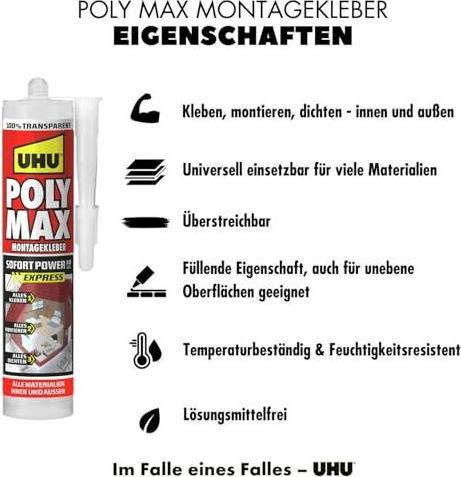 Produktbild UHU Poly Max (300 g)