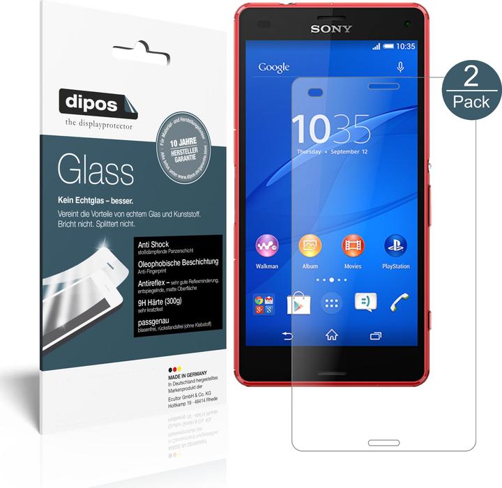 Produktbild Dipos Displayschutz Anti-Shock (1 Stück, Sony Xperia Z3 Compact)