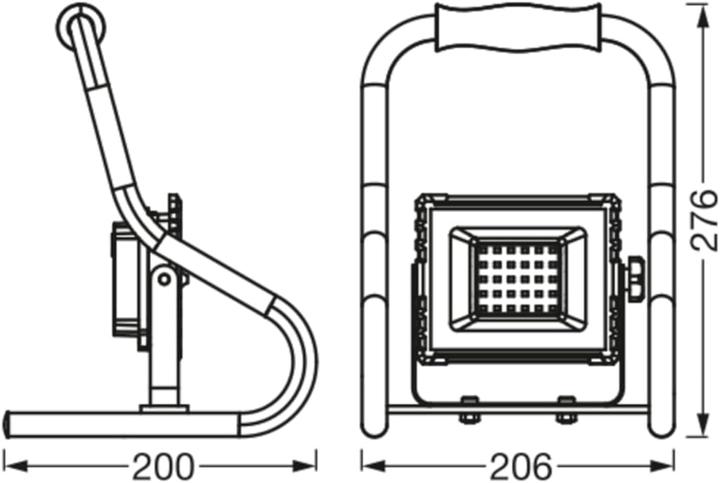 Actual product image Ledvance Worklight (800 lm)