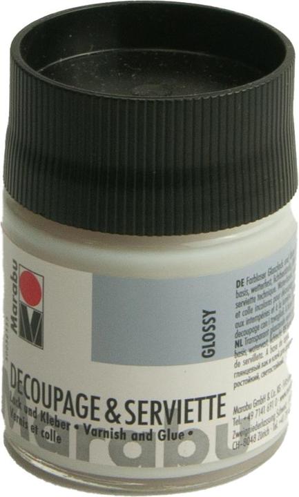 Actual product image Marabu Napkin varnish and glue (Colorless, 0.05 l)