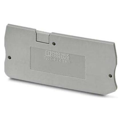 Phoenix Contact Grigio Tappo 3210313 D-Pt 1,5/S-Twin-Mt-0,8 Contenuto: 50 Pezzi., Cavo + Spina Elettrica,