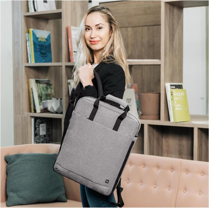 Immagine prodotto Dicota Borsa per notebook Eco Tote Bag MOTION 15.6, Grigio chiaro (15.60", Universale)