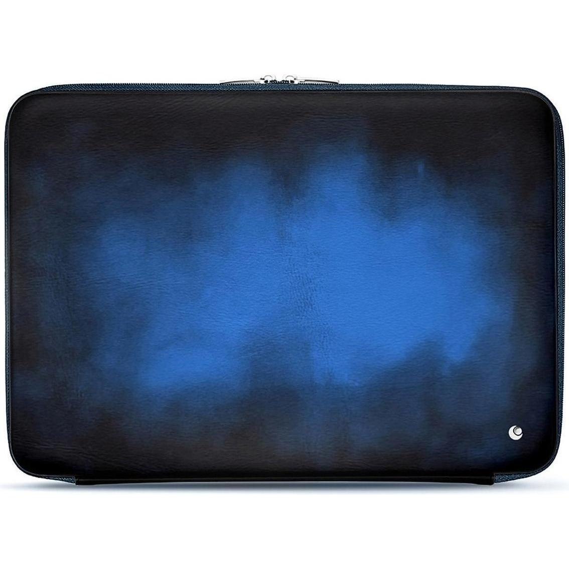 Noreve Lederhülle, Notebooktasche, Blau