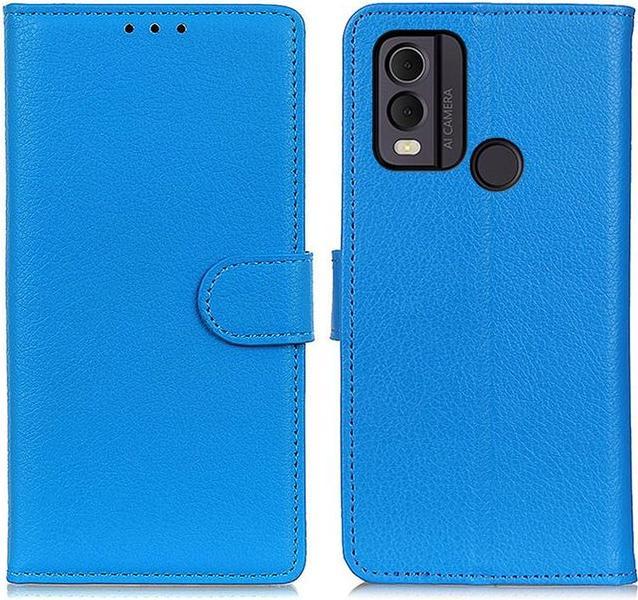 Produktbild MU Classic Litchi Leder Bookcover Series (Nokia C22)