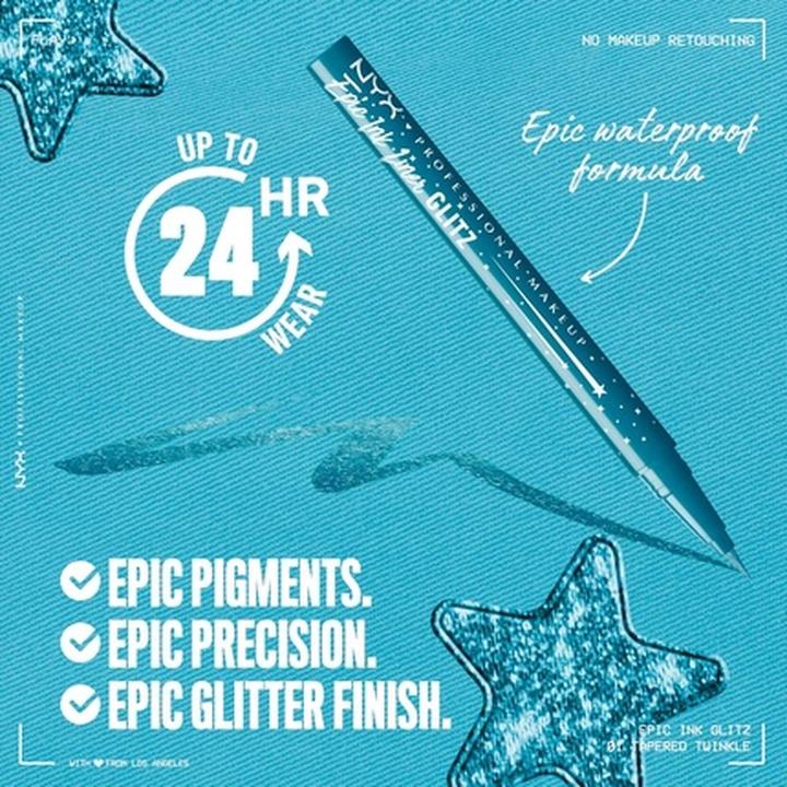 Actual product image NYX Professional Make-Up Nyx Epic (01 tapered twinkle)