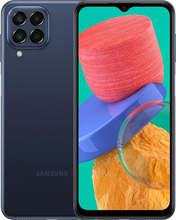 Produktbild Samsung Galaxy M33 (128 GB, Blau, 6.60", Dual SIM, 50 Mpx, 5G)