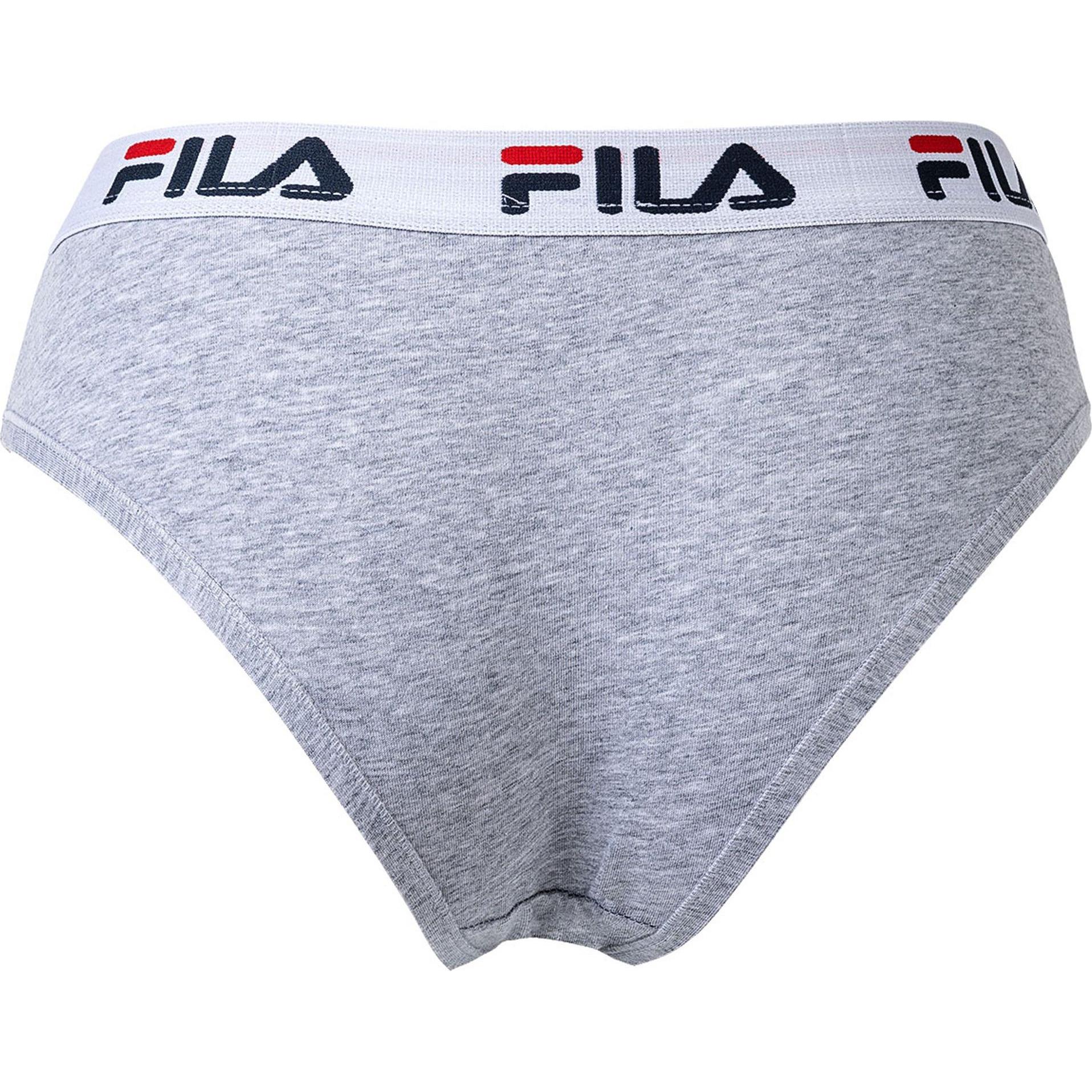 Thumbnail - FILA, Damen, Unterhosen, Slip, Grau, (M, Einzelpack)