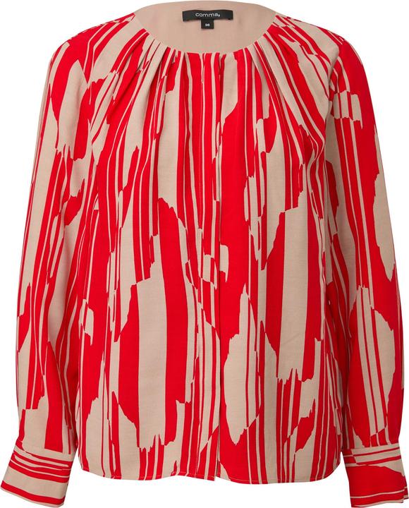 Image du produit Comma Viskosebluse mit Crêpe-Struktur (44)