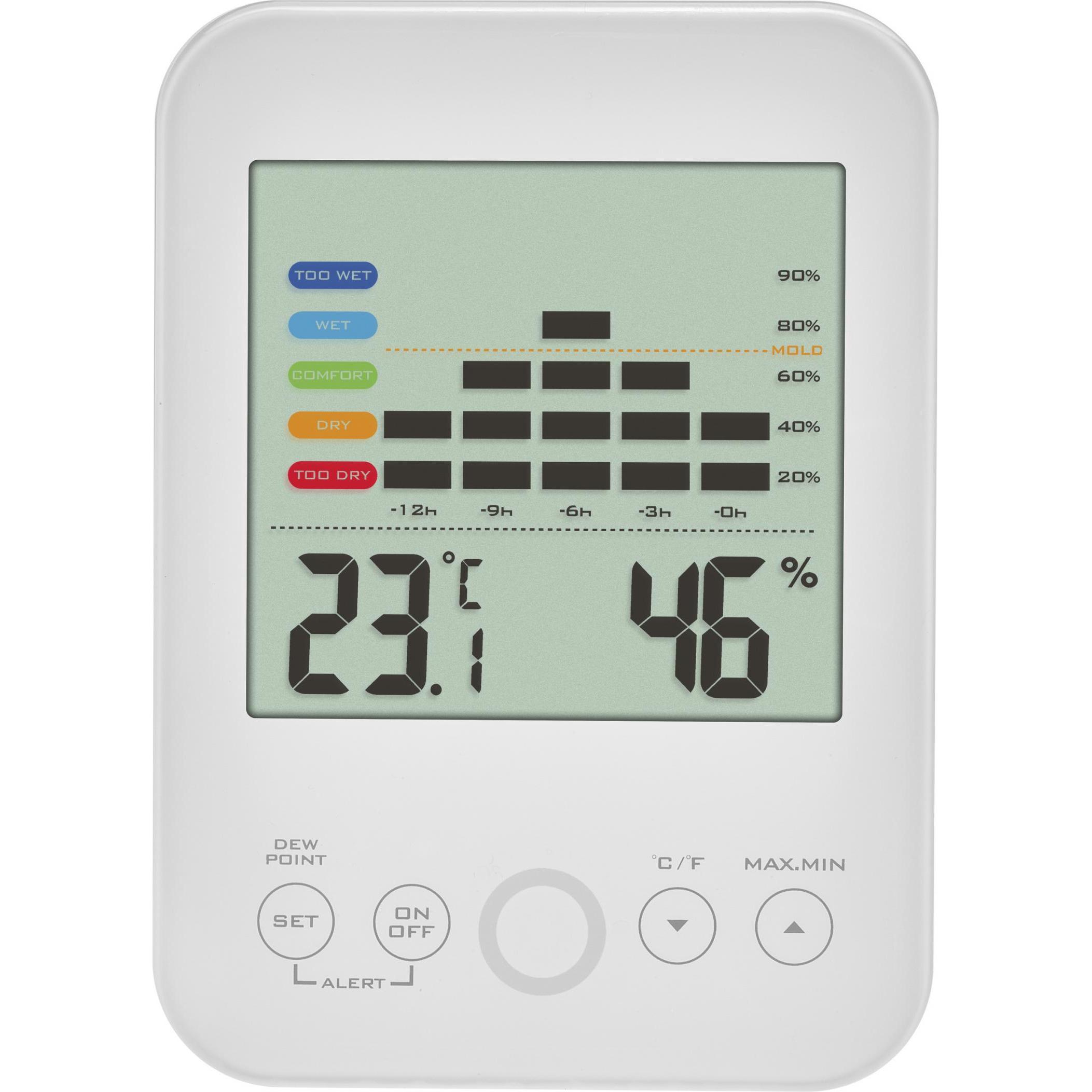 Thumbnail - TFA Thermo-Hygrometer, Thermometer + Hygrometer, Weiss