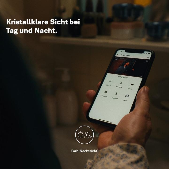 Actual product image Yale Smart indoor & outdoor camera with battery or cable (1920 x 1080 Pixels)