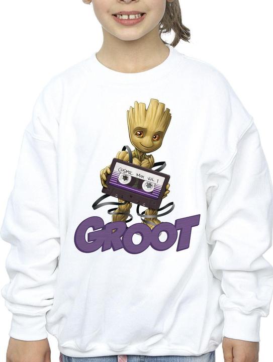Produktbild Guardians of the Galaxy Groot Casette Sweatshirt Mädchen (116)