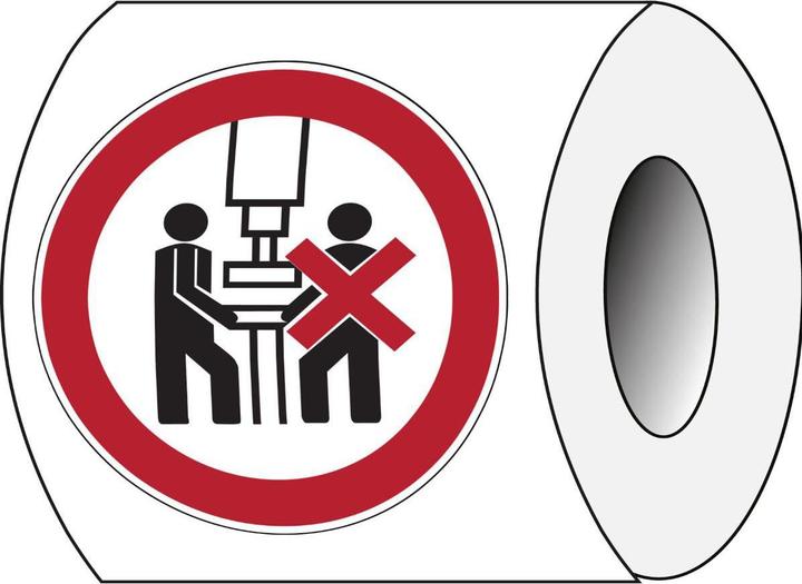 Actual product image Brady Prohibition Signs on Roll -