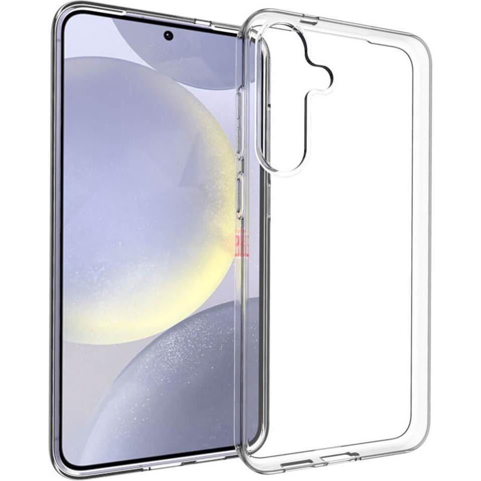 Cover-Discount Galaxy S25+ Plus - Silikon Gummi Case transparent (Samsung Galaxy S25+), Smartphone Hülle, Transparent